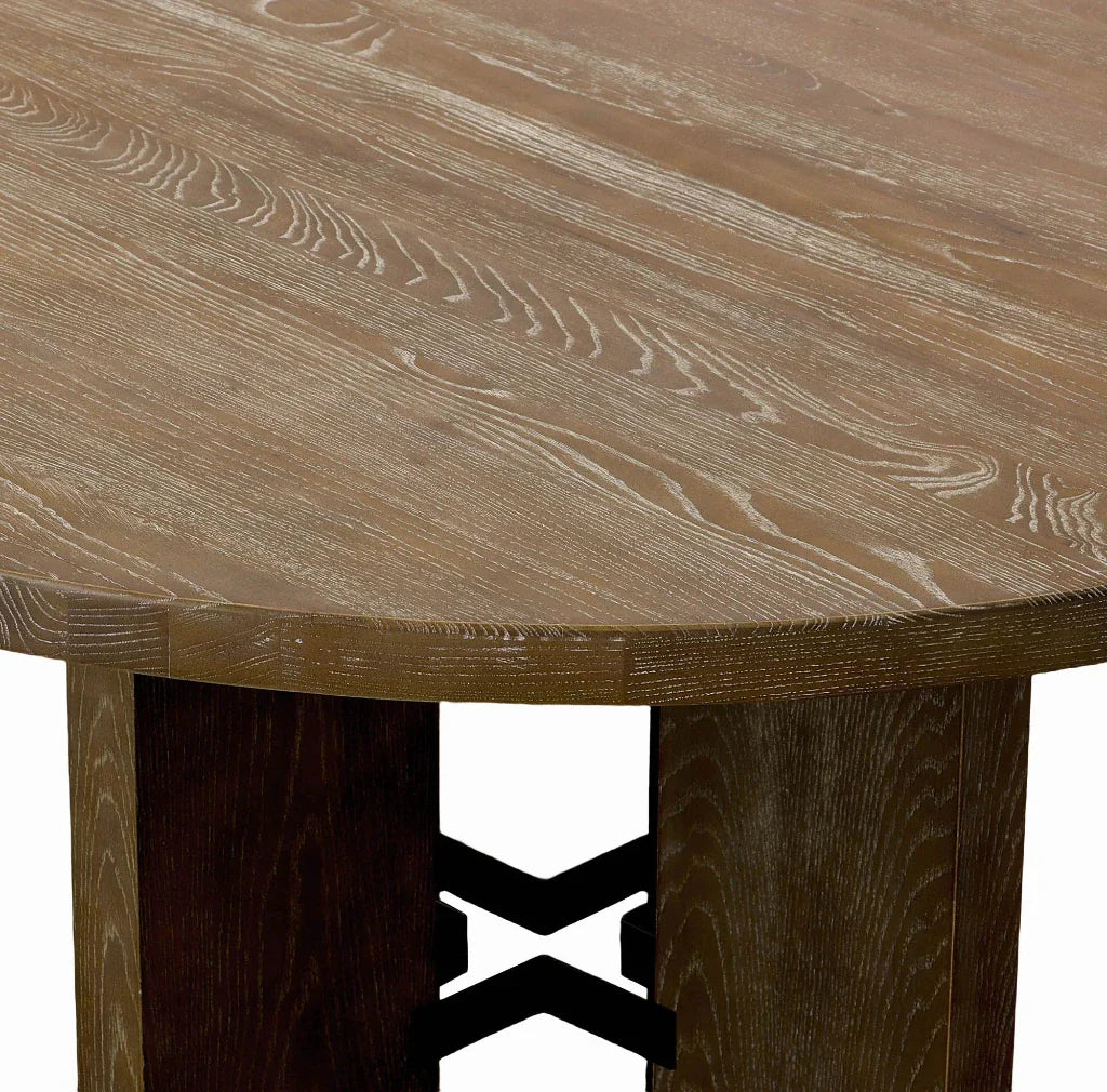 Fraser Unique Base Designed Round Dining Table