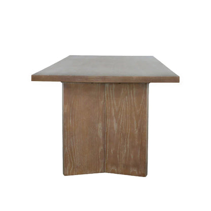 LH Home Fraser Wooden Rectangular Dining Table