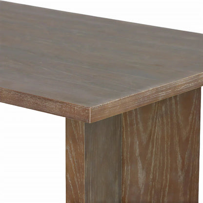 LH Home Fraser Wooden Rectangular Dining Table