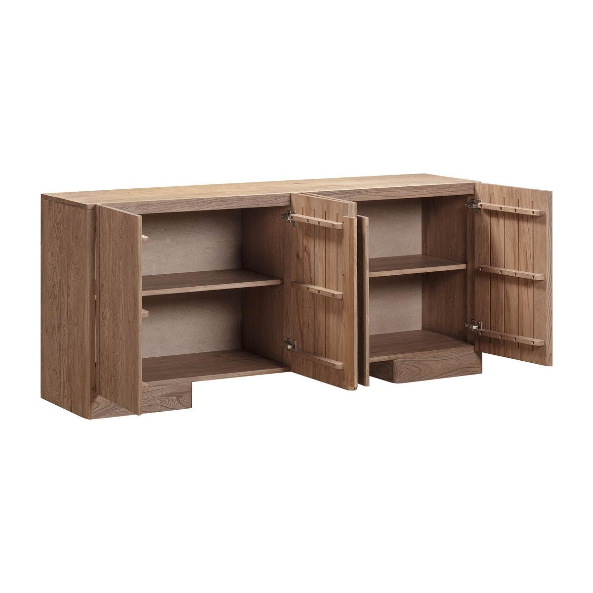 LH Home Freedom Four Doors Wood Sideboard