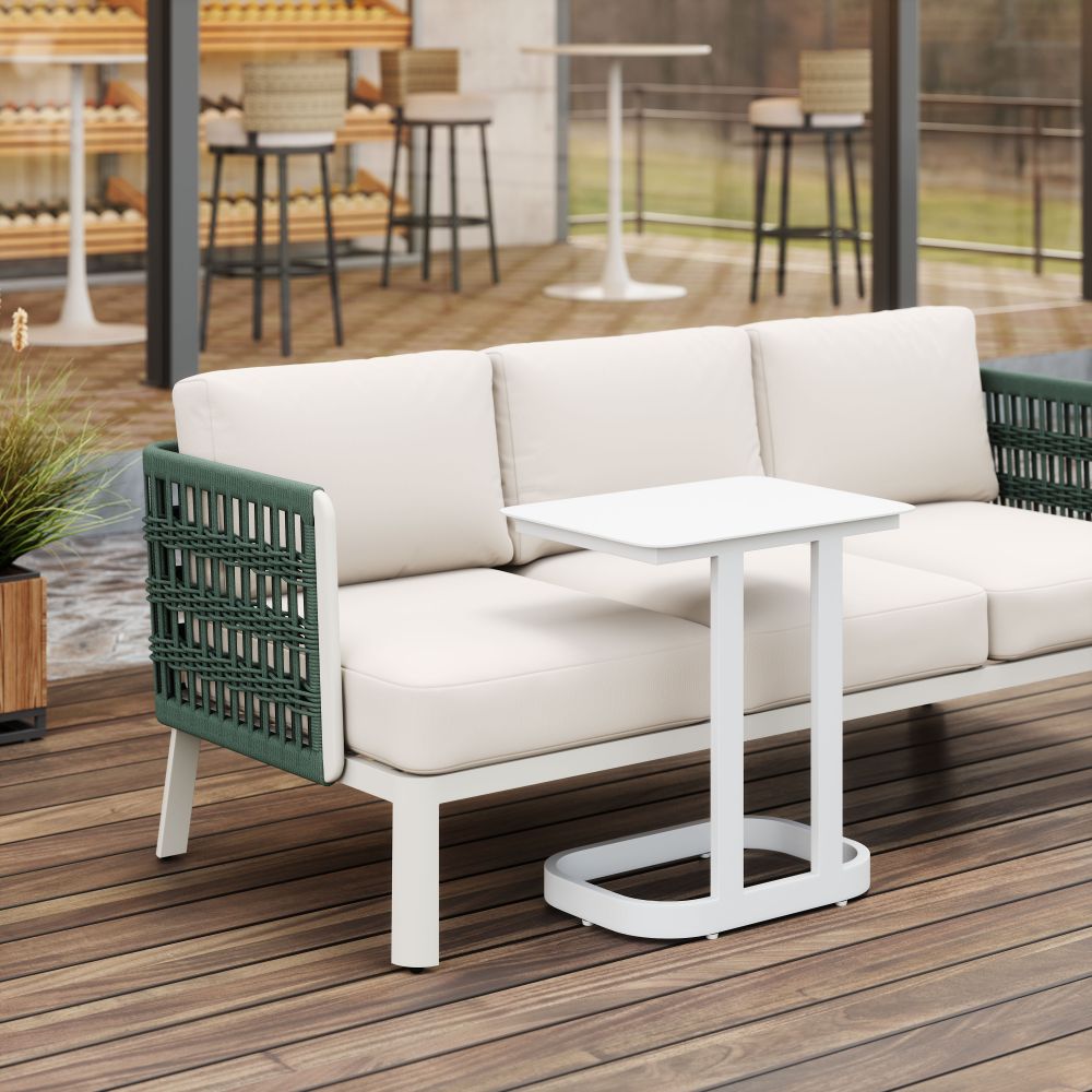 Zuo Modern Friss Aluminum Rectangular End Table