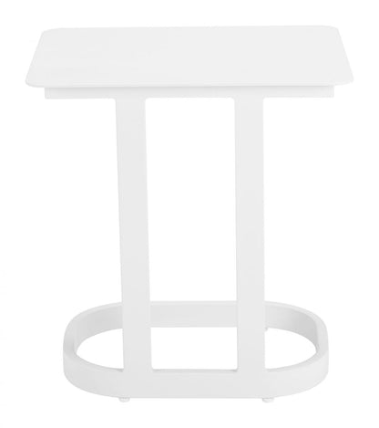 Zuo Modern Friss Aluminum Rectangular End Table