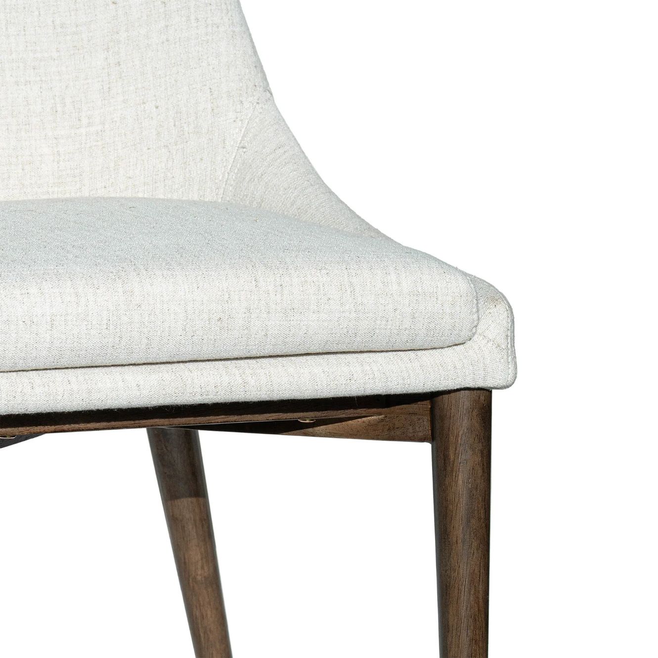 LH Home Fritz Performance Fabric Armless Dining Chair 2PC