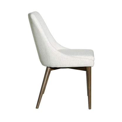 LH Home Fritz Performance Fabric Armless Dining Chair 2PC