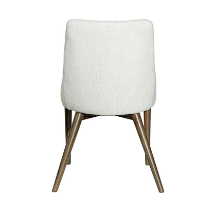 LH Home Fritz Performance Fabric Armless Dining Chair 2PC