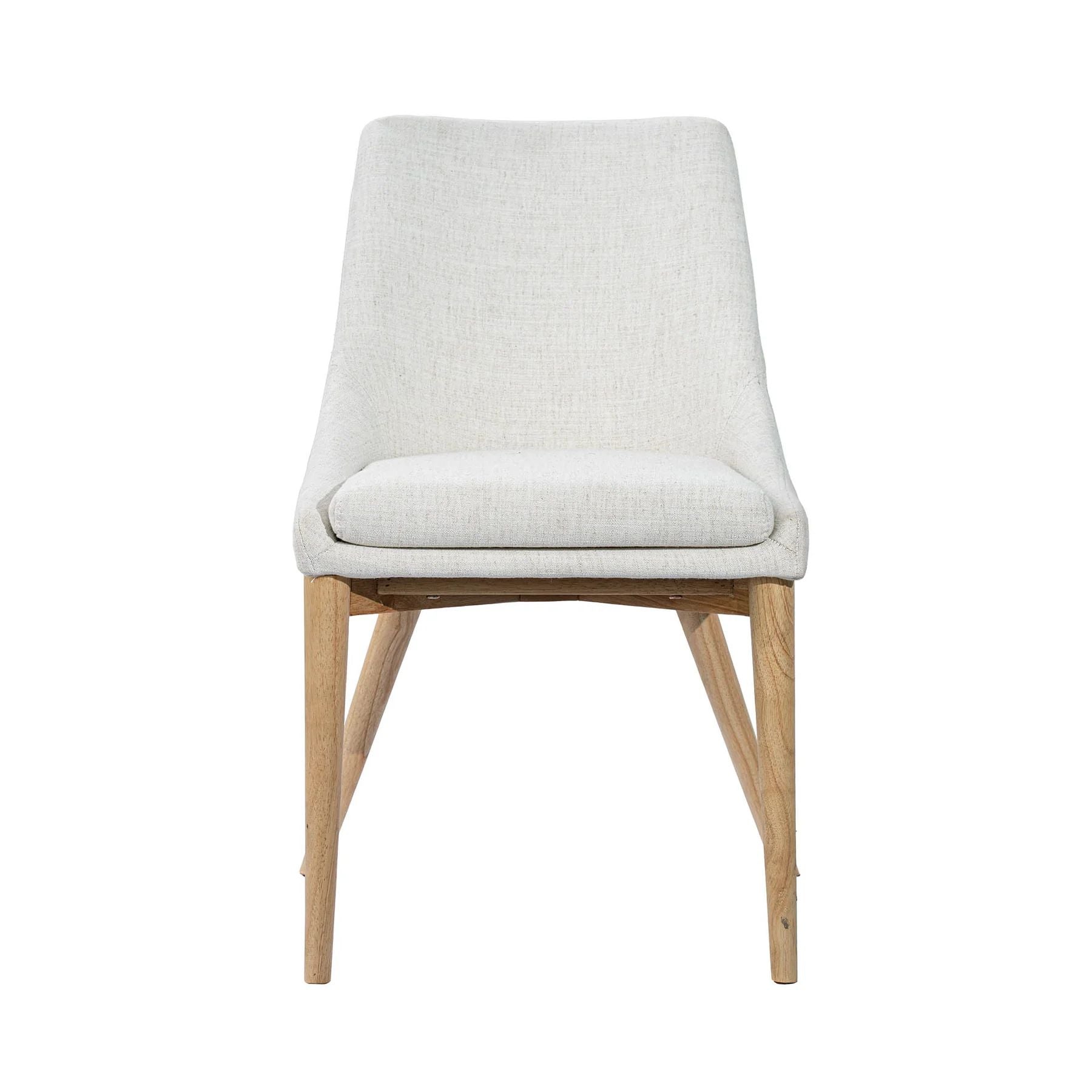 LH Home Fritz Performance Fabric Armless Dining Chair 2PC