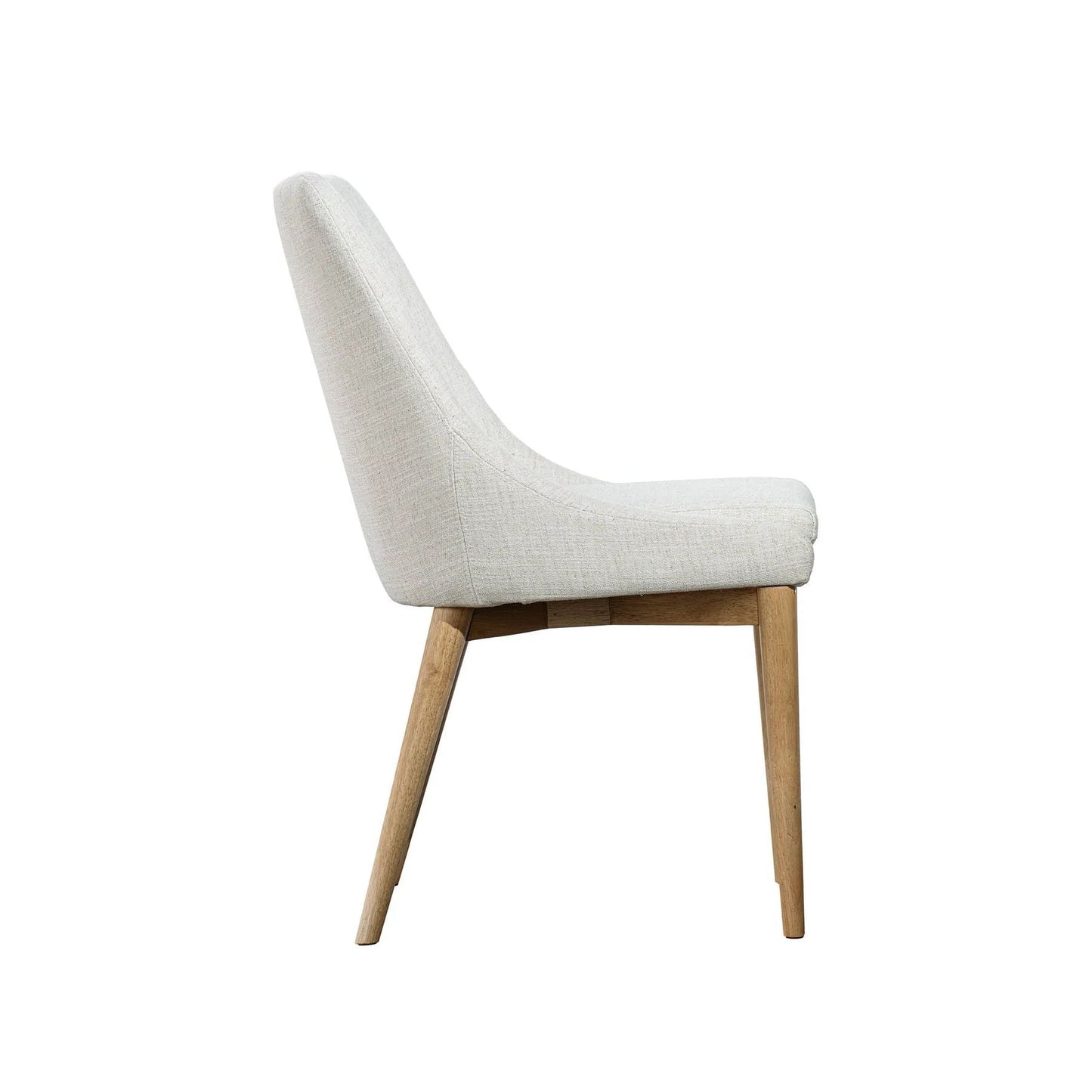 LH Home Fritz Performance Fabric Armless Dining Chair 2PC