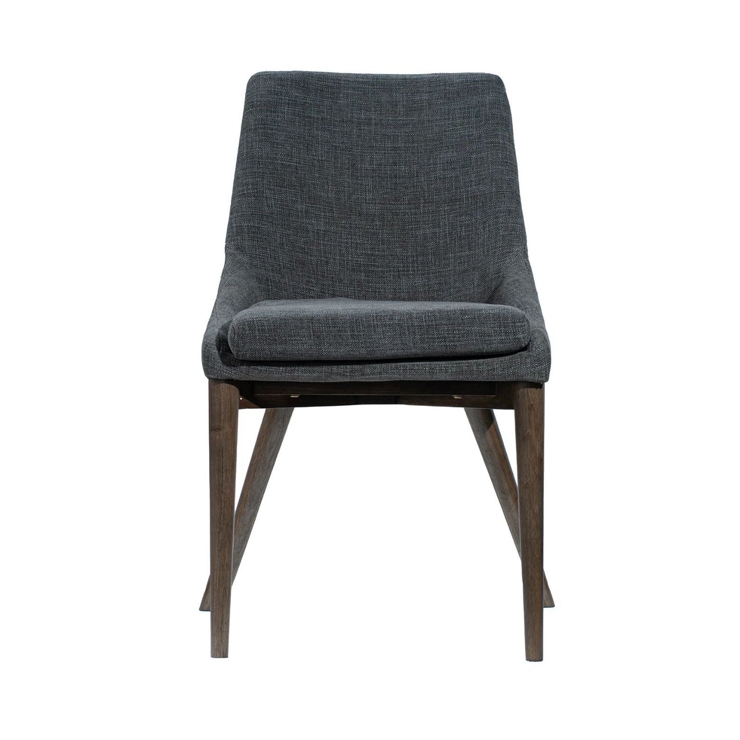 LH Home Fritz Performance Fabric Armless Dining Chair 2PC