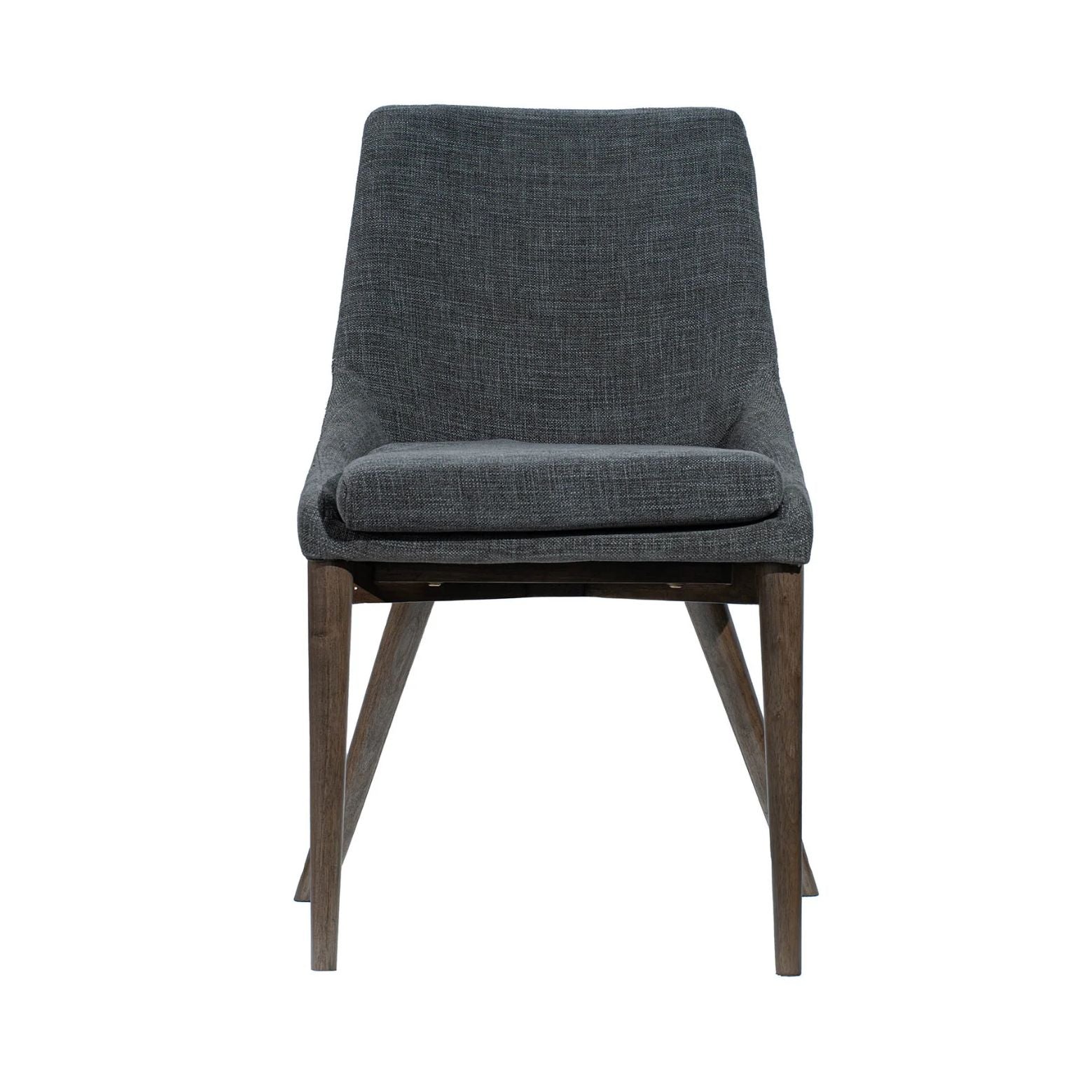 LH Home Fritz Performance Fabric Armless Dining Chair 2PC