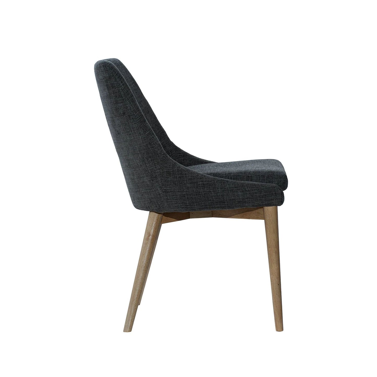 LH Home Fritz Performance Fabric Armless Dining Chair 2PC