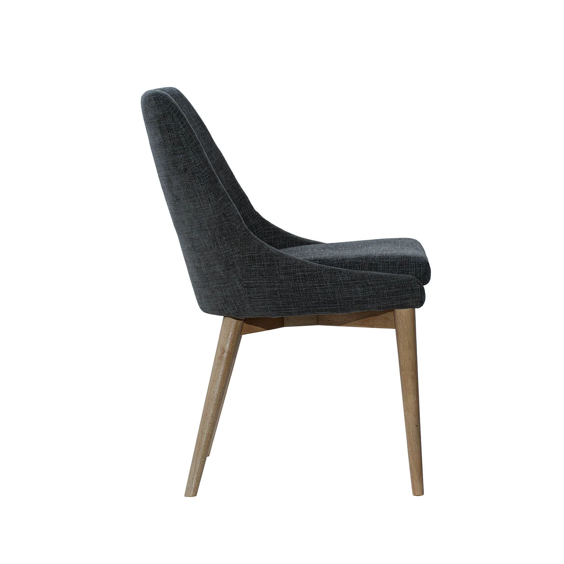 LH Home Fritz Performance Fabric Armless Dining Chair 2PC