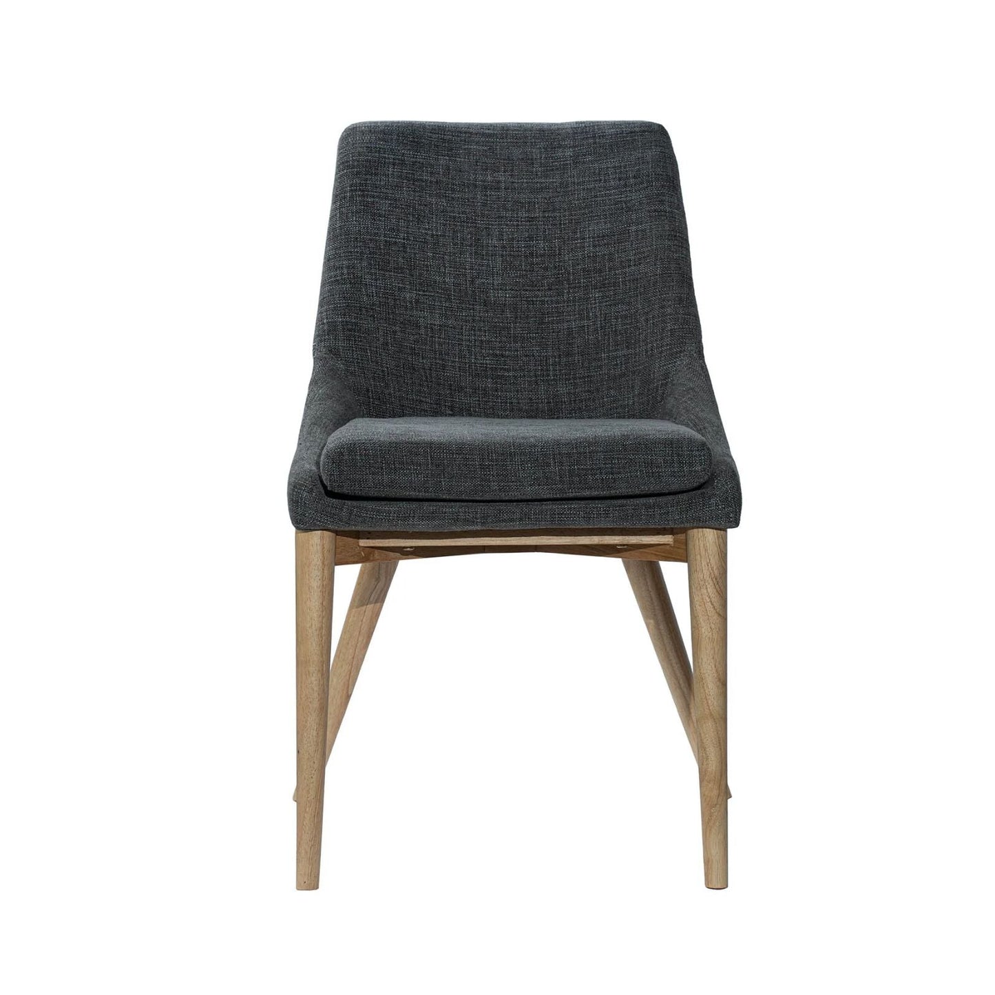 LH Home Fritz Performance Fabric Armless Dining Chair 2PC