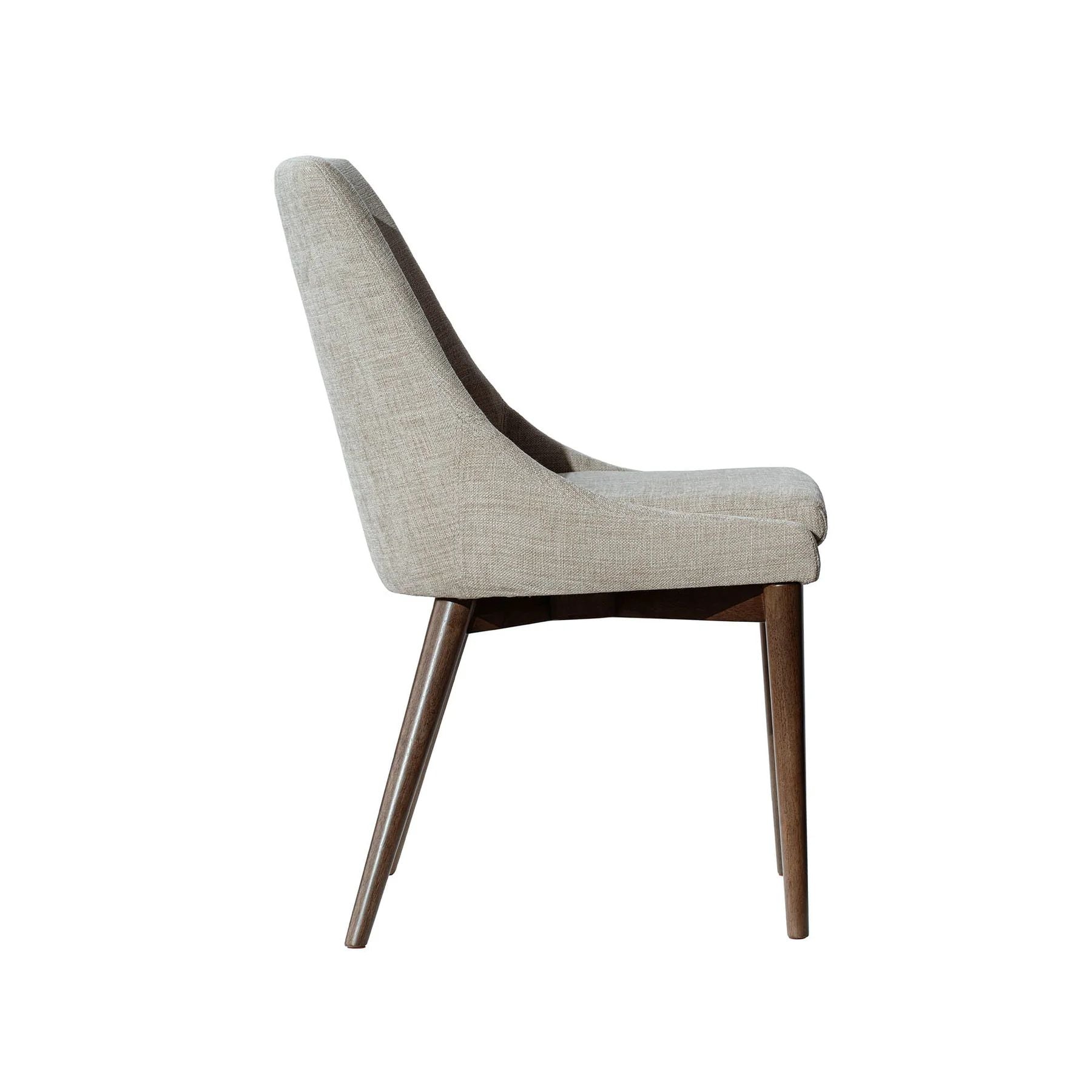 LH Home Fritz Performance Fabric Armless Dining Chair 2PC