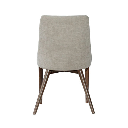 LH Home Fritz Performance Fabric Armless Dining Chair 2PC