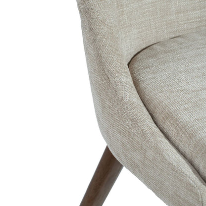 LH Home Fritz Performance Fabric Armless Dining Chair 2PC