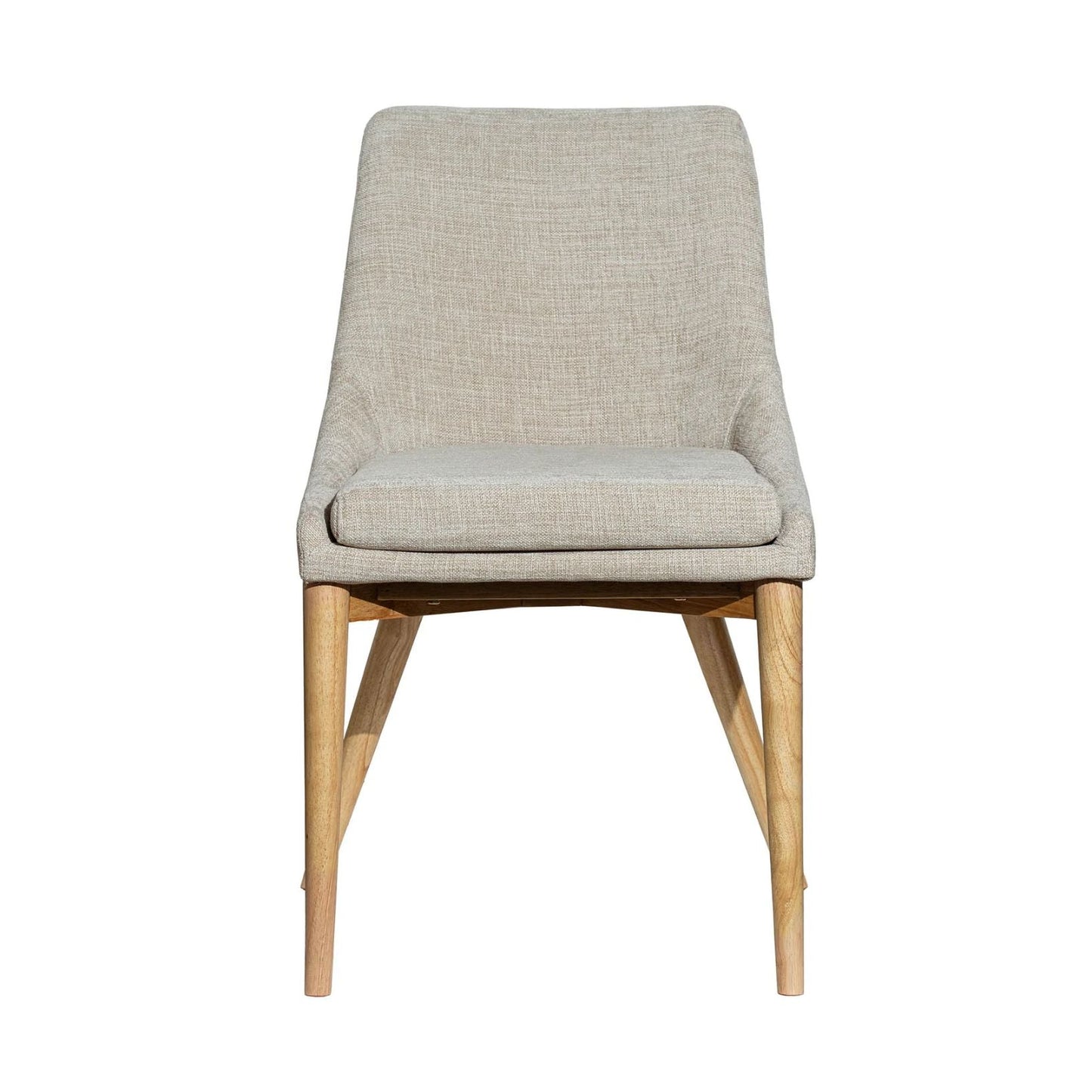 LH Home Fritz Performance Fabric Armless Dining Chair 2PC