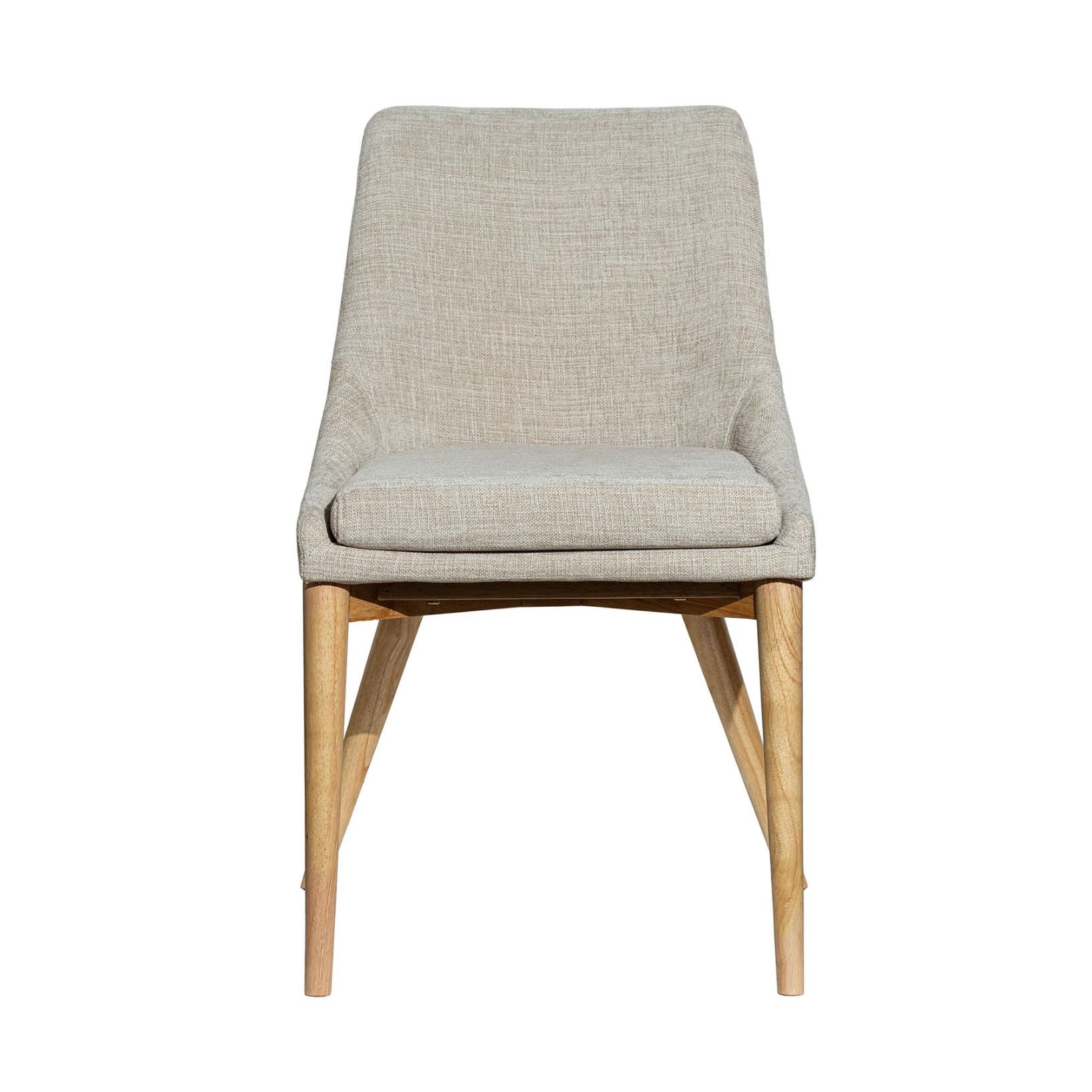 LH Home Fritz Performance Fabric Armless Dining Chair 2PC