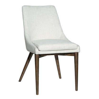 LH Home Fritz Performance Fabric Armless Dining Chair 2PC