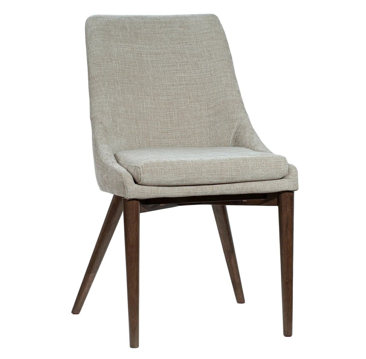 LH Home Fritz Performance Fabric Armless Dining Chair 2PC