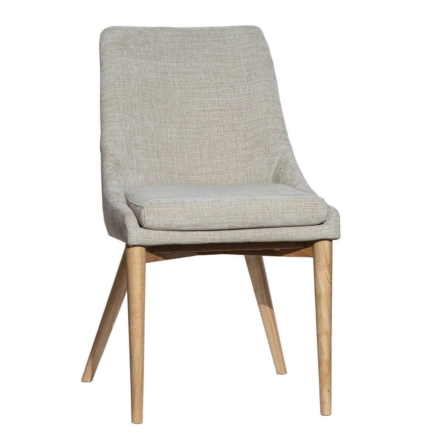 LH Home Fritz Performance Fabric Armless Dining Chair 2PC