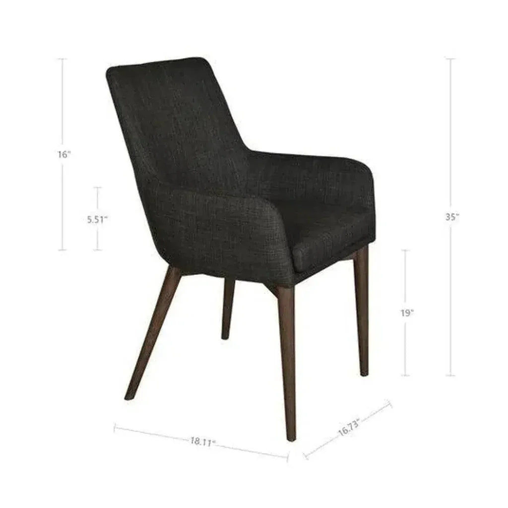 LH Home Fritz Performance Fabric Seat Arm Chair 2PC