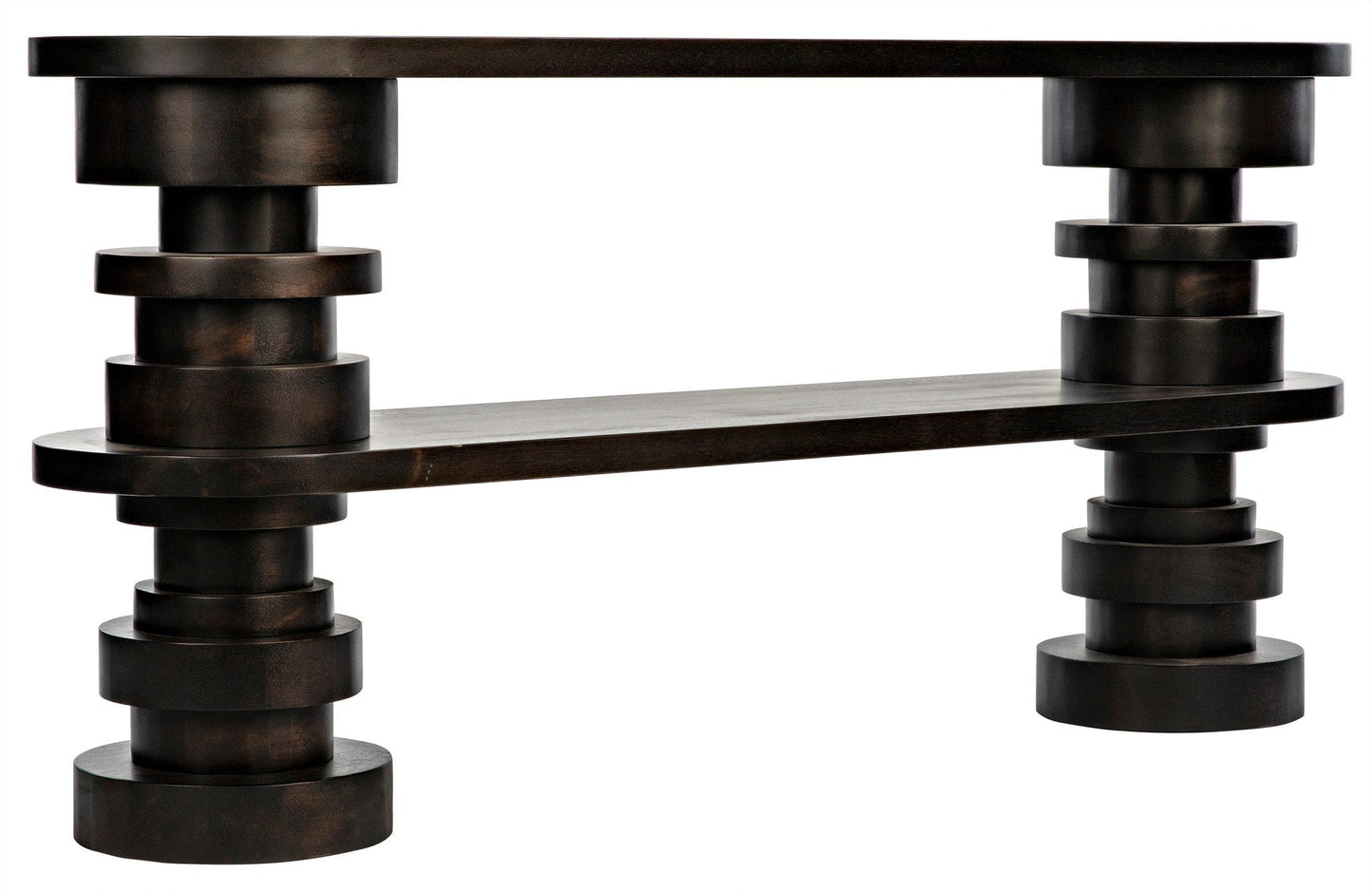 Fuller Console, Ebony Walnut-Console Tables-Noir-Sideboards and Things