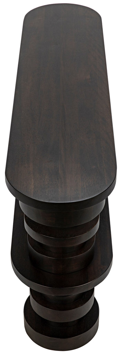 Fuller Console, Ebony Walnut-Console Tables-Noir-Sideboards and Things