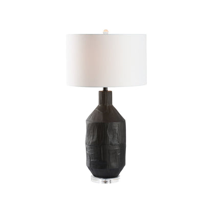 Chelsea House Furrow Ceramic Table Lamp