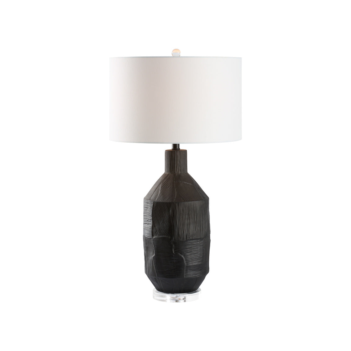 Chelsea House Furrow Ceramic Table Lamp