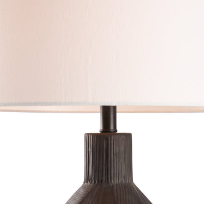 Chelsea House Furrow Ceramic Table Lamp
