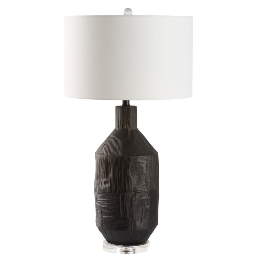 Chelsea House Furrow Ceramic Table Lamp