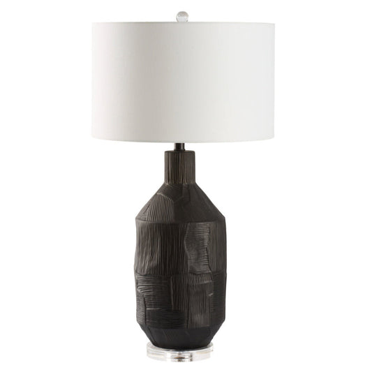 Chelsea House Furrow Ceramic Table Lamp