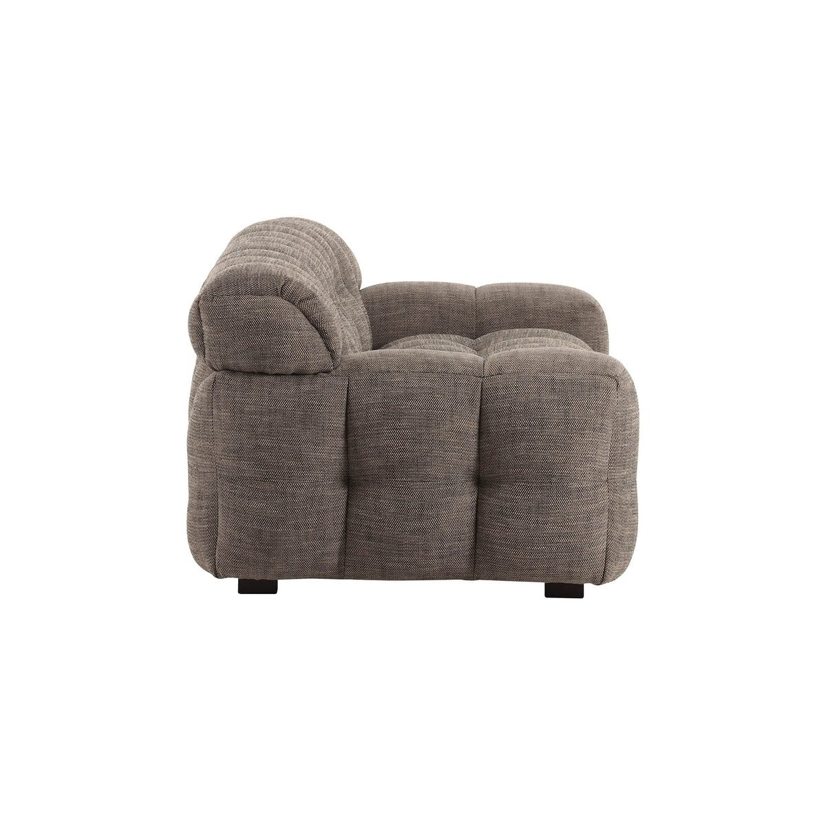 LH Home Fusion Grey Fabric Sofa