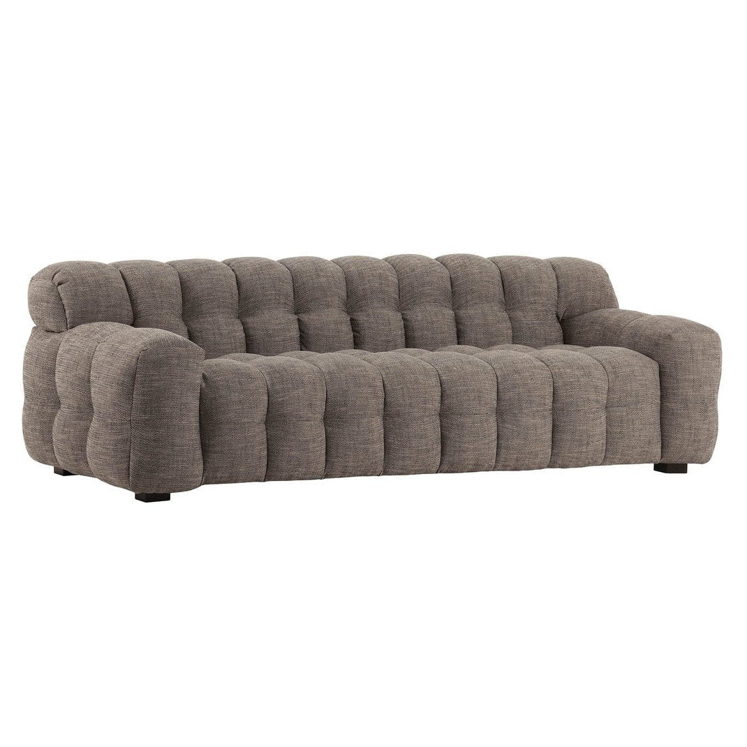 LH Home Fusion Grey Fabric Sofa