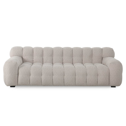 Fusion Off White Soft Fabric Sofa