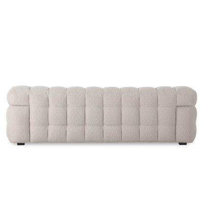 Fusion Off White Soft Fabric Sofa
