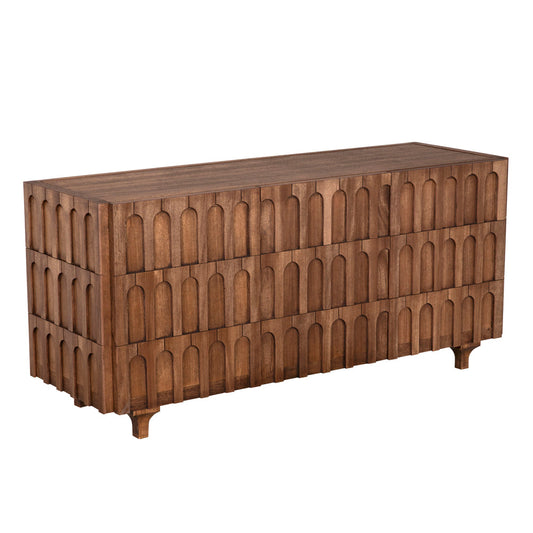 Noir Modea Wooden Brown Sideboard