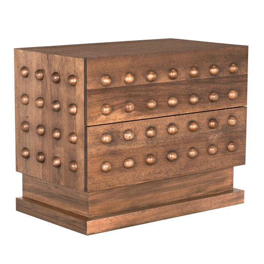 Noir Didier Wood Brown Chest