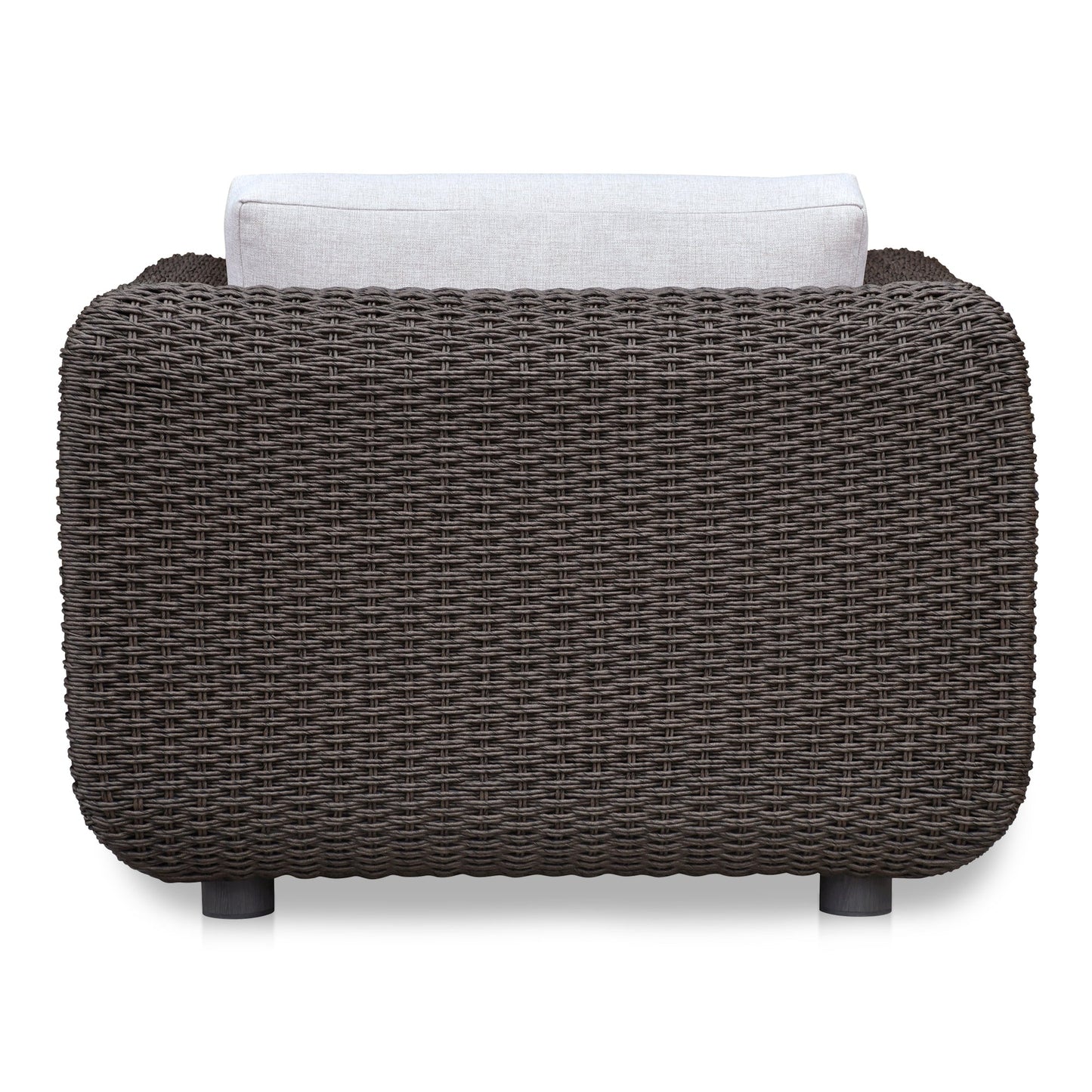 Soma Wicker Aluminum Outdoor Accent Chair