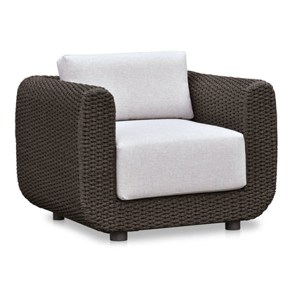 Soma Wicker Aluminum Outdoor Accent Chair