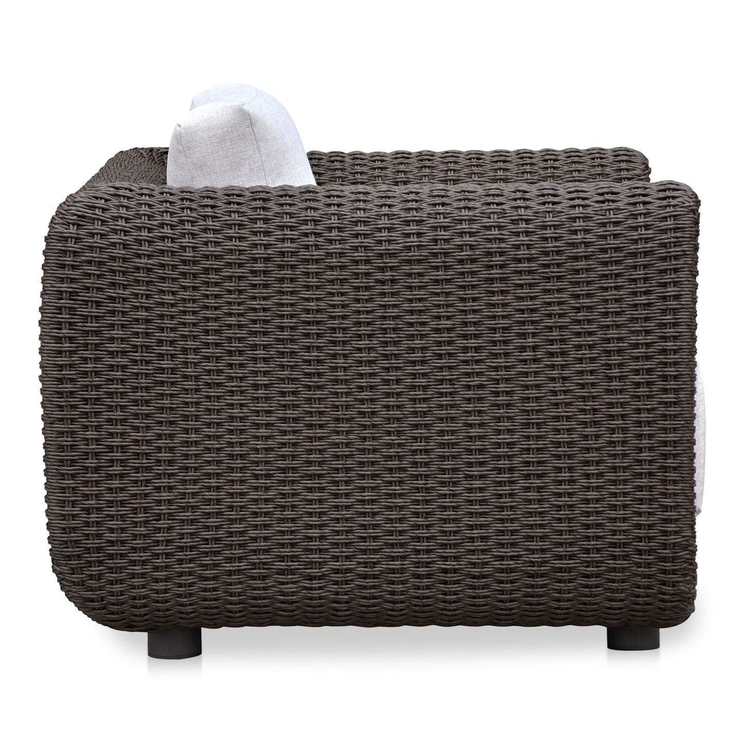 Soma Wicker Aluminum Outdoor Accent Chair