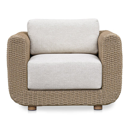 Soma Wicker Aluminum Outdoor Accent Chair