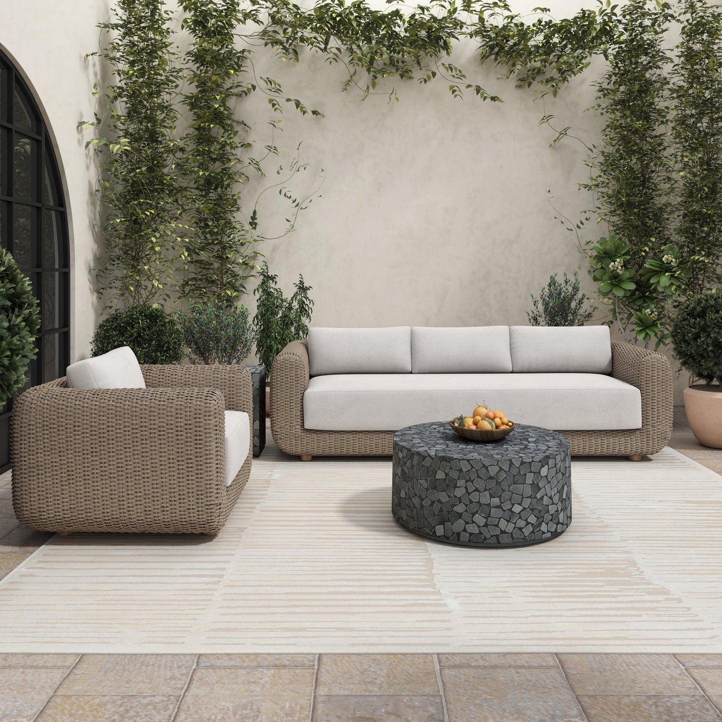 Soma Sunproof Quick-Dry Cushions Outdoor Sofa