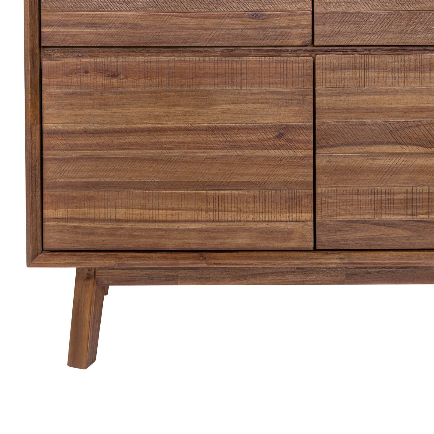 LH Home Gia Three Drawers Wood Sideboard