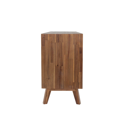 LH Home Gia Three Drawers Wood Sideboard