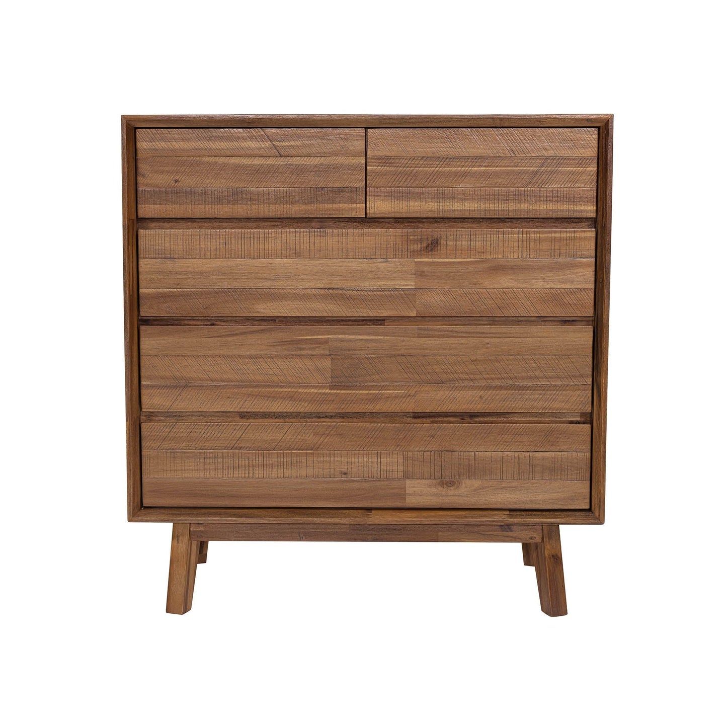 LH Home Gia Five Drawers Wood Chest