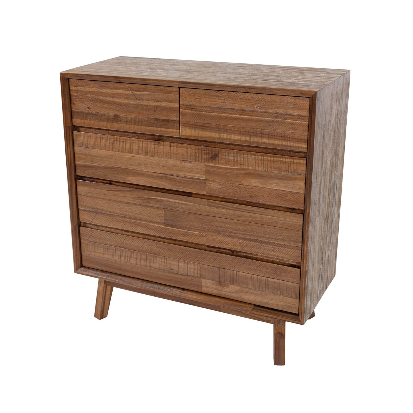 LH Home Gia Five Drawers Wood Chest