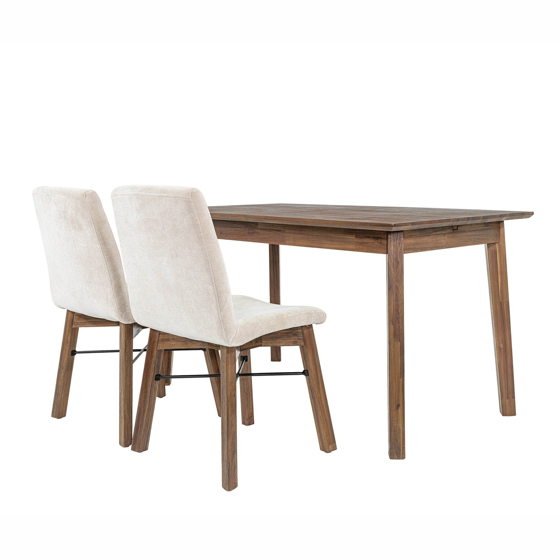 LH Home Gia Wooden Extendable Dining Table