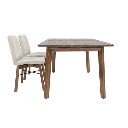 LH Home Gia Wooden Extendable Dining Table