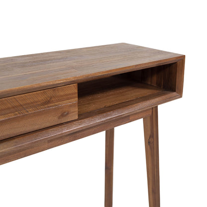 LH Home Gia One Drawer Wooden Console Table